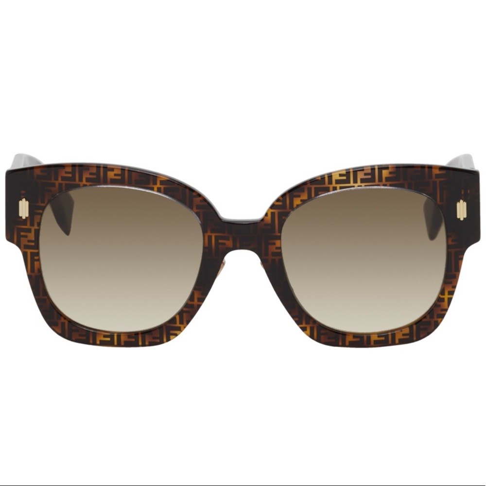 Brown "Forever Fendi" Roma Sunglasses